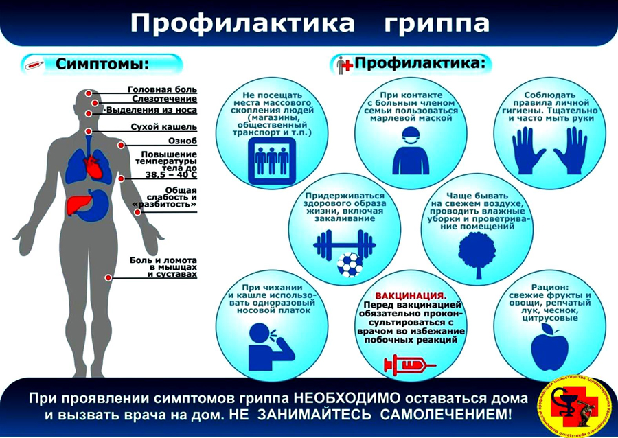 Профилактика ОРВИ Гриппа и короновируса